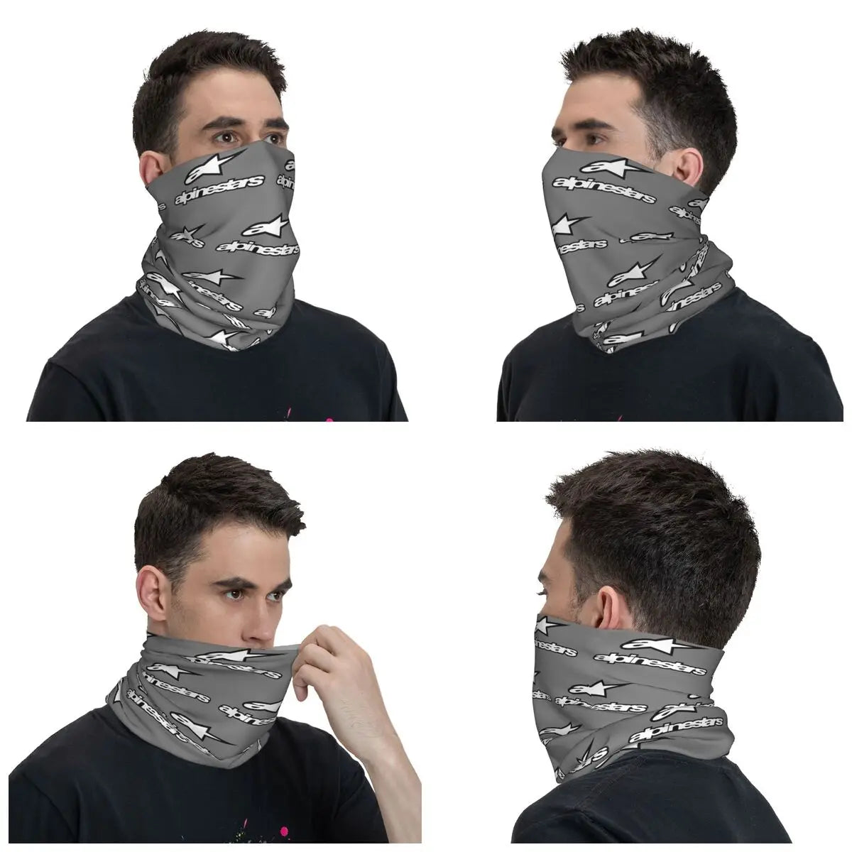 Motorsport Racing Bandana Neck Cover Sports Lover Start Motor Balaclavas Magic Scarf Multi-use Headband Riding Adult Windproof