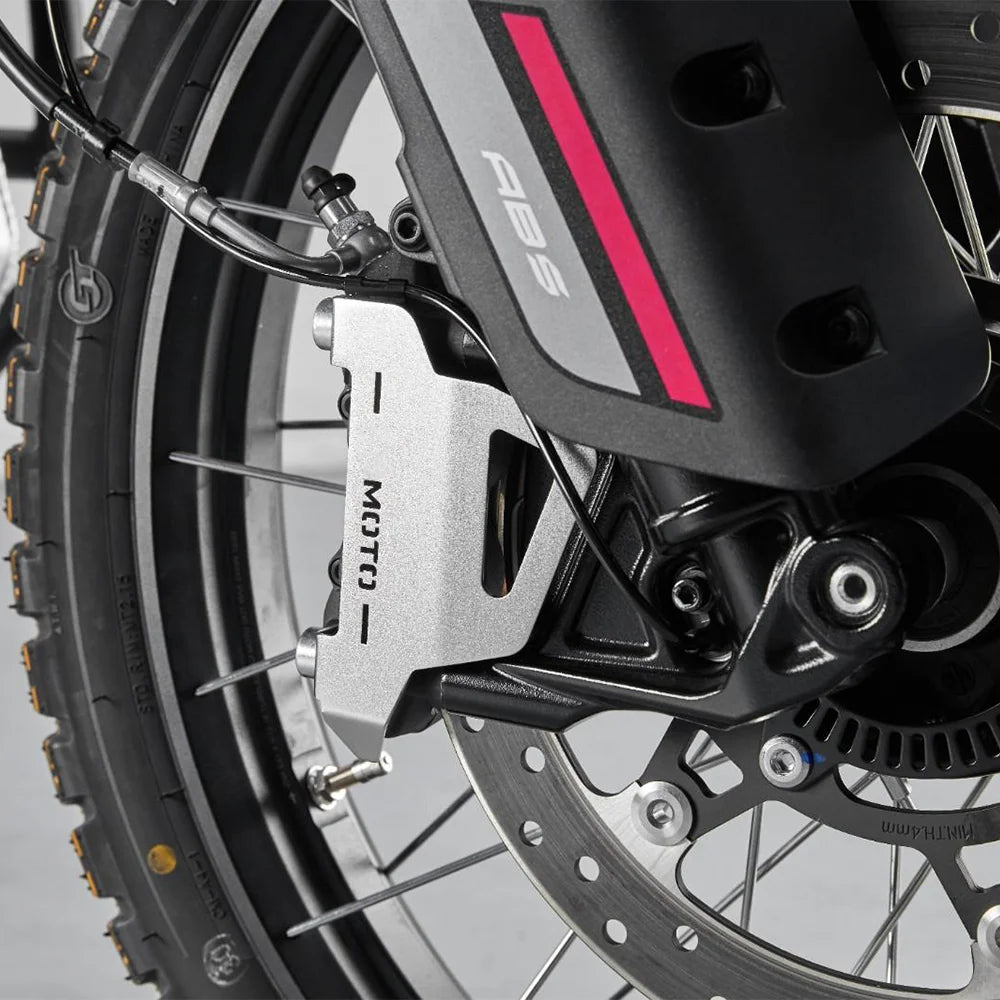 for CF-MOTO 450 MT Accessories Front Brake Caliper Guard 450MT Rear Oil Cup Guard for CFMoto 450 MT Brake Caliper Protection