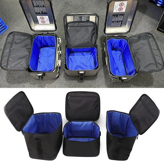 New Motorcycle luggage bag Black Inner Bags Blue Top Side Case Bag For BMW R1250GS R1200GS ADV F800GS F850GS F750GS