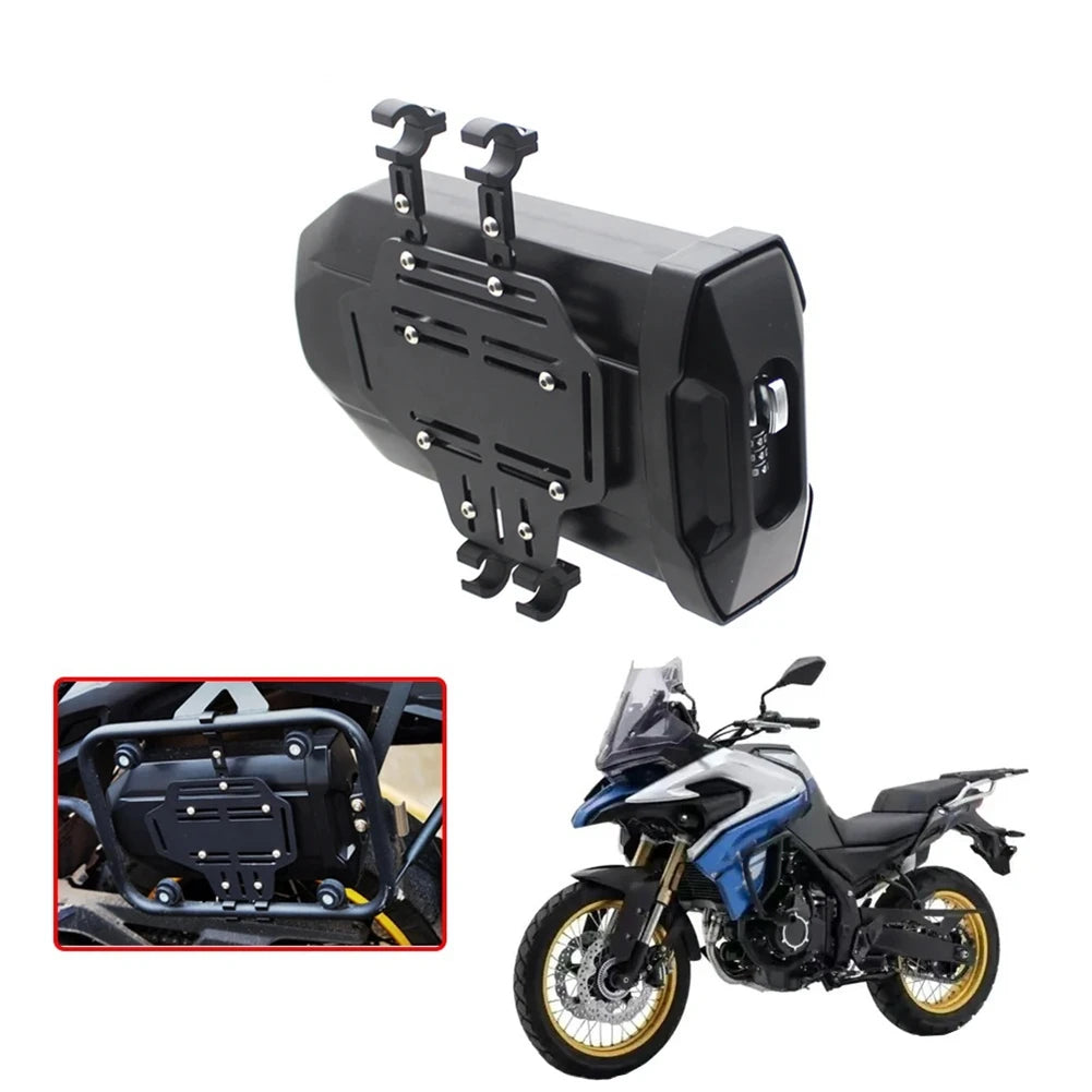 Motorcycle Waterproof Toolbox For VOGE Valico 300DS 500DS DS525X 650DS 3.8 Liters Spare Parts Left Side Tool Box