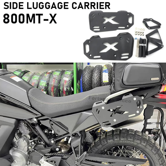 For CFMOTO 800MT-X 800 MTX 800MTX Motorcycle Accessories Saddlebag Side Box Bracket Luggage Carrier Rack Sidebox Bag Brackets