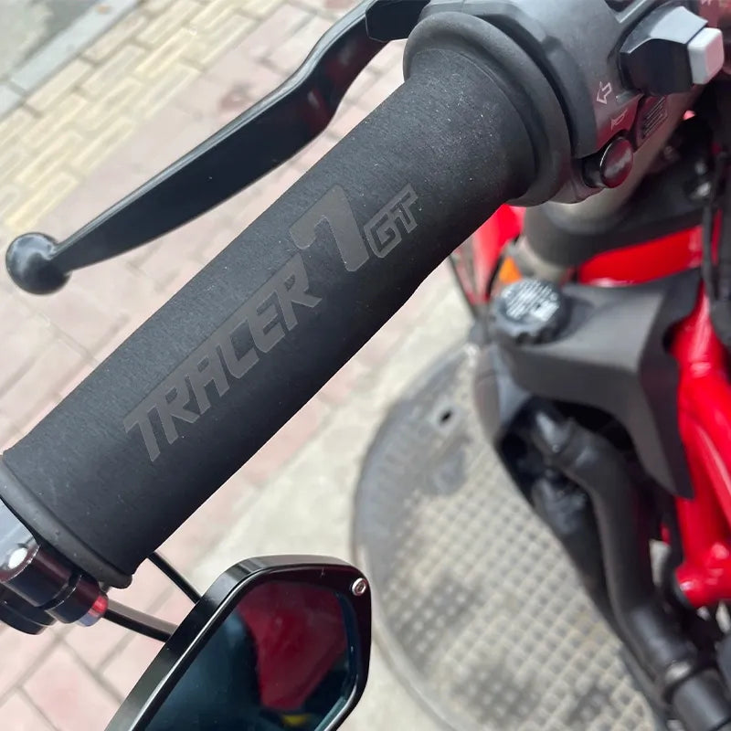 Motorcycle Nonslip Rubber Handlebar Heat Shrinkable Grip Cover For YAMAHA TRACER 9GT 7GT Tracer 900gt 700gt tracer9gt All years