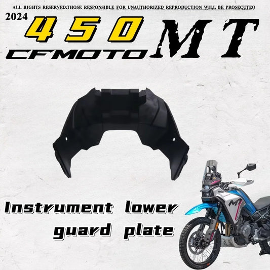 FOR CFMOTO 450MT original instrument lower guard plate air deflector car shell plastic parts CFMOTO 450mt mt450 2023 2024