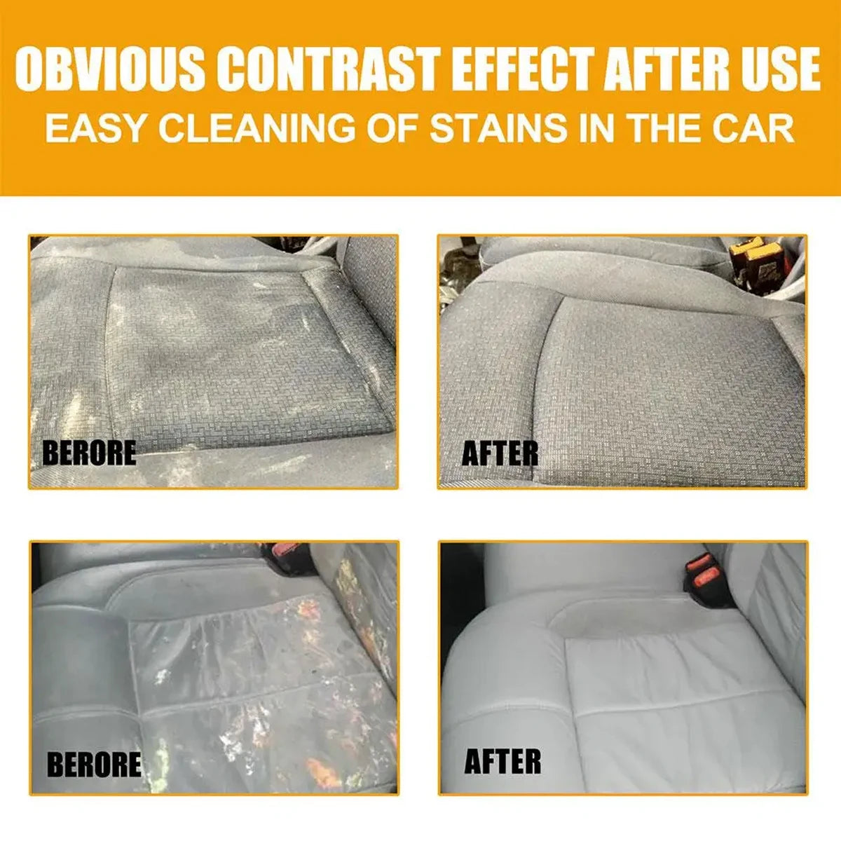 Motorcycle Helmet Cleaner Strong Decontamination Neutral pH Safe Natural Citrus Interior Cleaner Spray INCLEANSPY RG306