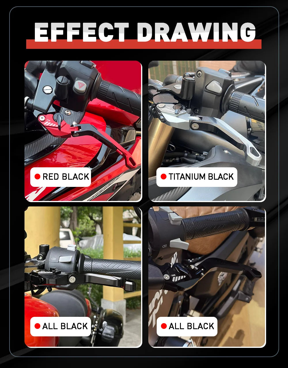 For Honda NX500 NX 500 2023 2024 Motorcycle NX 500 Accessories Adjustable Extendable NX500 5D Brake Clutch Levers