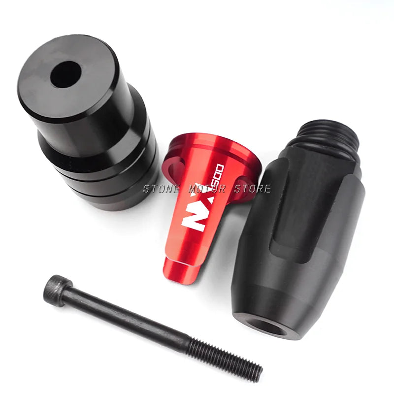 For Honda NX500 NX 500 2024 Motorcycle CNC Accessories Falling protection Exhaust Slider Crash pad slider