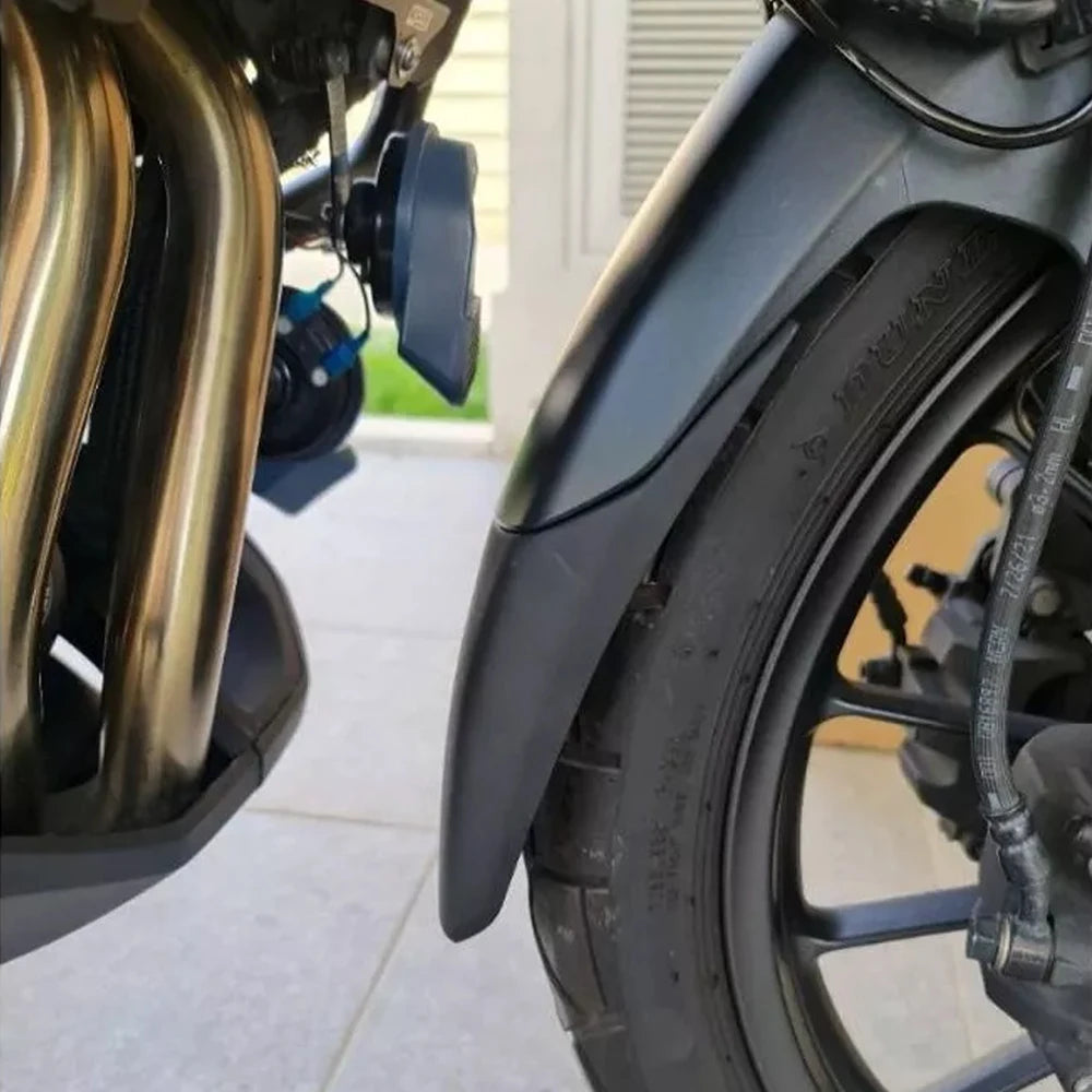 Motorcycle Front Tire Hugger Mudguard Splash Guard Protector Fender Extender Extension Mudflap for Honda NX 500 NX500 2023 2024