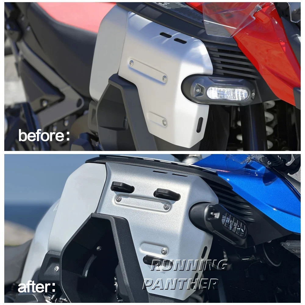 New For BMW GS1300 R 1300 GS Adventure R1300GS ADV 2024 2025 Motorcycle Radiator Side Cover Panel Frame Guard Fairing Protector