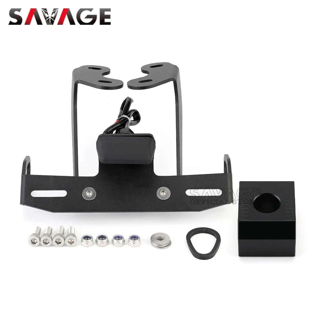 For YAMAHA MT-09/SP FZ-09 2017-2020 Motorcycle License Plate Holder LED Light Tail Tidy Fender Eliminator MT09 2018 FZ09 MT 09