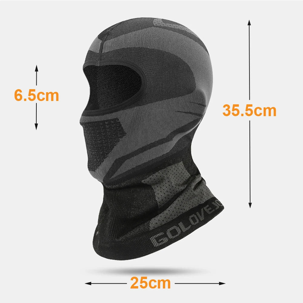 Men Balaclava Motorcycle Face Mask Full Face Winter Cold-proof Ski Mask Motorcycle Cycling Bike Scarf Hat Casco Moto Helmet Hood
