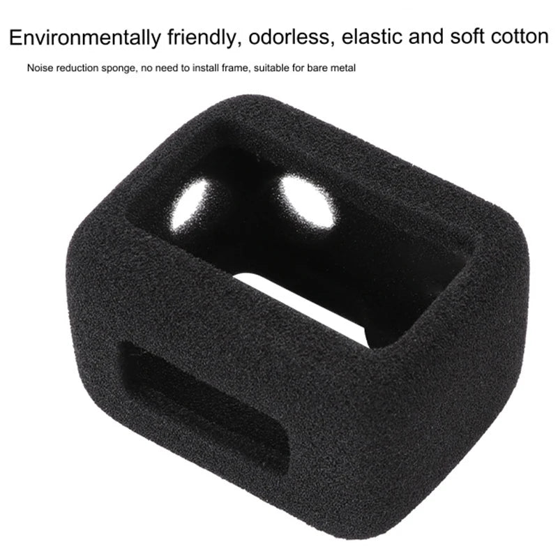 For Insta360 Ace Pro Camera Sponge Foam Windshield Housing Case Noise-reduction Cover