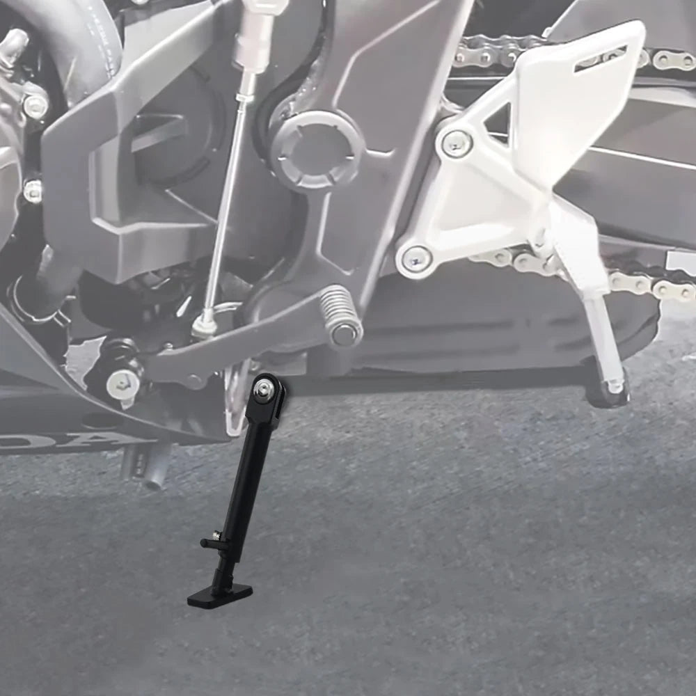 Motorcycle Adjustable Kickstand Foot Side stand Support Fit For Honda CBR650R CB650R 2019-2023 CBR650F CB650F 2014-2018