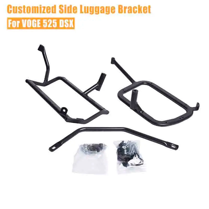 For VOGE Valico 525DSX 525 DSX 2024 Motorcycle Trunk Side Panniers Top Case Luggage Box SaddleBag Bracket Storage Rear Accessory