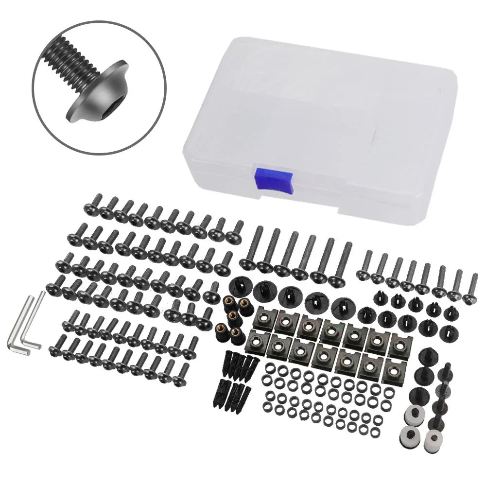 For CFMOTO CF MOTO 800MT 800 MT 450MT 450 MT 2021 2022 2023 2024 2025 M5 M6 Motorcycle Modified Fastener Screws Fairing Bolt Kit