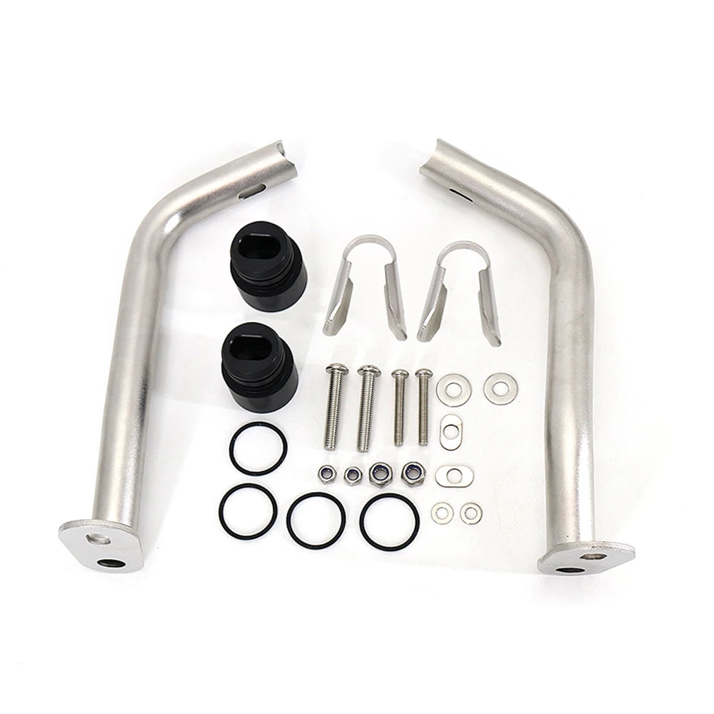 For BMW R1250GS R 1250 GS ADV Adventure GSA 2019-2023 Motorcycle Engine Crash Bar Bumper Frame Protection Reinforcements Bar Kit