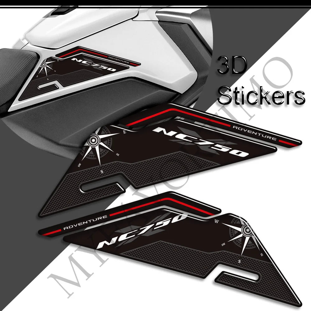 2016 2017 2018 2019 2020 Stickers Protector Decals Tank Pad Side Grips Gas Fuel Oil Kit Knee For Honda NC750 X NC750X