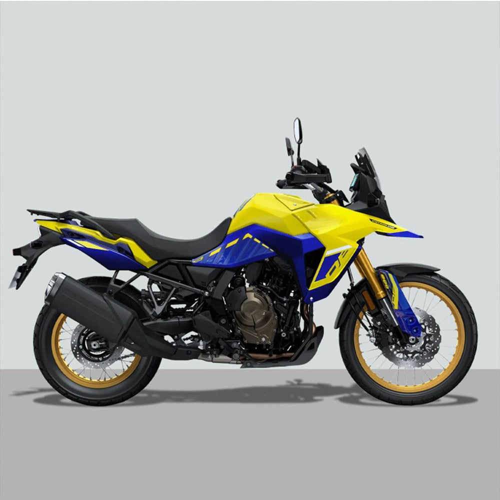 NEW V Strom 800DE Full Set of 3D Resin Stickers For Suzuki V STROM 800DE Motorcycle Accessories 3D Epoxy Resin Stickers