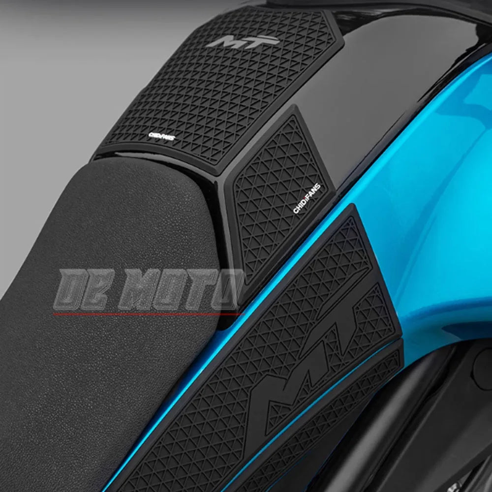 For CFMOTO 450MT 450 MT Motorcycle Anti-scratch Rubber Oil Tank Protection Sticker Decals Tank Pad Side Grips Protection
