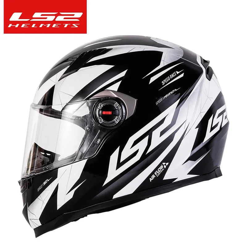 Capacete LS2 Full Face Motorcycle Helmet ls2 ff358 motocross racing helmets ECE Certification casco moto casque