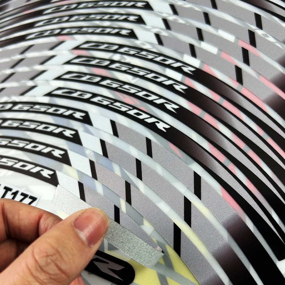 cb650r wheel reflective sticker, motorcycle accessories, waterproof does not fall off, special car special cool CB 650r