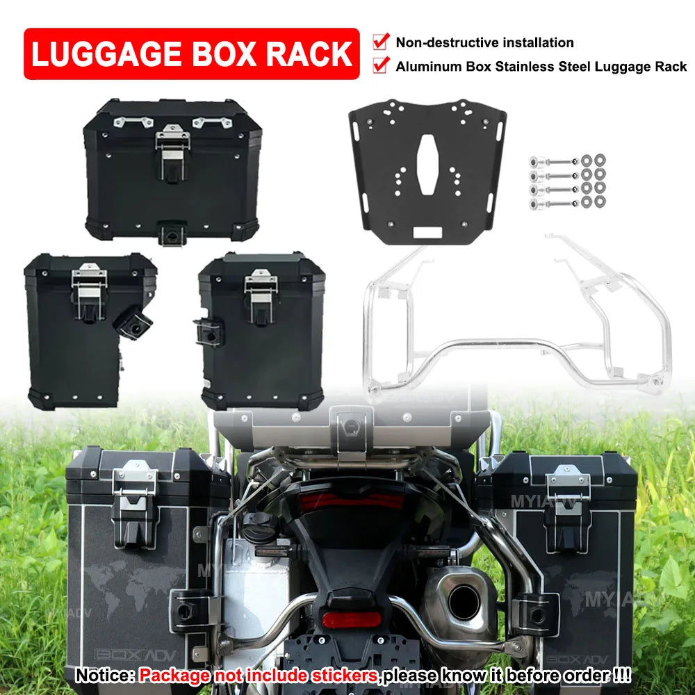 Top Case Saddlebag Panniers Luggage Rack For VOGE 900DS 900DSX 2024 2025 Motorcycle Aluminum Box Tail Trunk Side Case Bracket