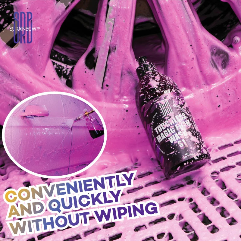 Pink Foaming Extreme Bodywash & Wax Foaming Car Wash Soap, (Works with Foam Cannons/Guns or Bucket Washes) For Cars, Trucks, RVs