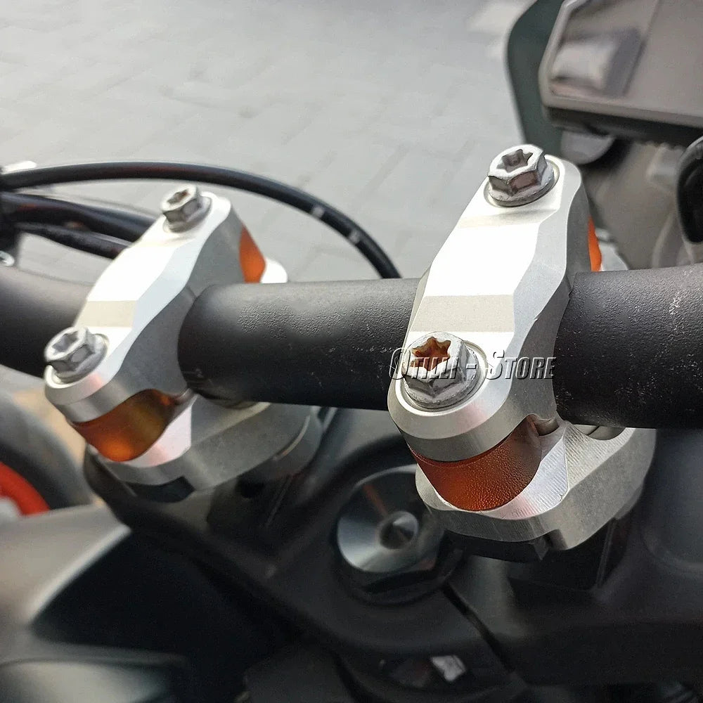 Motorcycle For 690 Duke 790 ADV 1190 Adv 1290 Super Adventure New 28mm Handlebar Risers Adjustable Cushioning Extension Kit