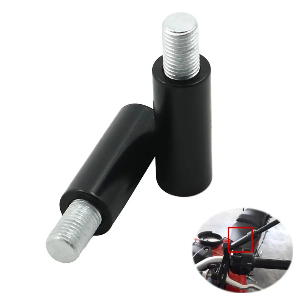 Motorcycle Rearview Mirror Riser Extenders 40mm Clamp Riser For Yamaha MT09 FZ09 FJ09 FJ-09 FZ-09 Tracer MT-09 naked FZ MT FJ 09