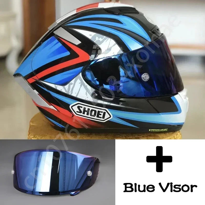 Shoei X-Spirit 3 Full Face Street Motorcycle Helmet Shoei X-14 X-Fourteen Bradley 3 TC-1 Helmet
