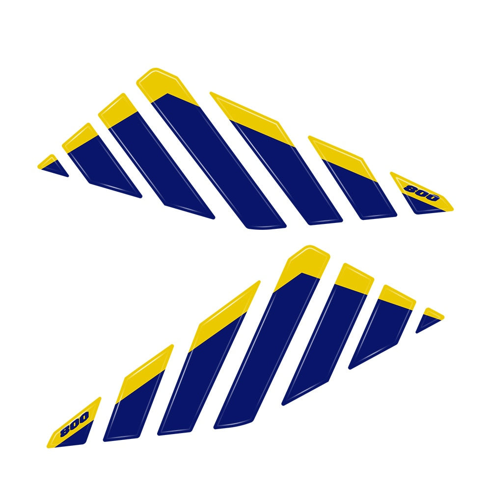 NEW V Strom 800DE Full Set of 3D Resin Stickers For Suzuki V STROM 800DE Motorcycle Accessories 3D Epoxy Resin Stickers