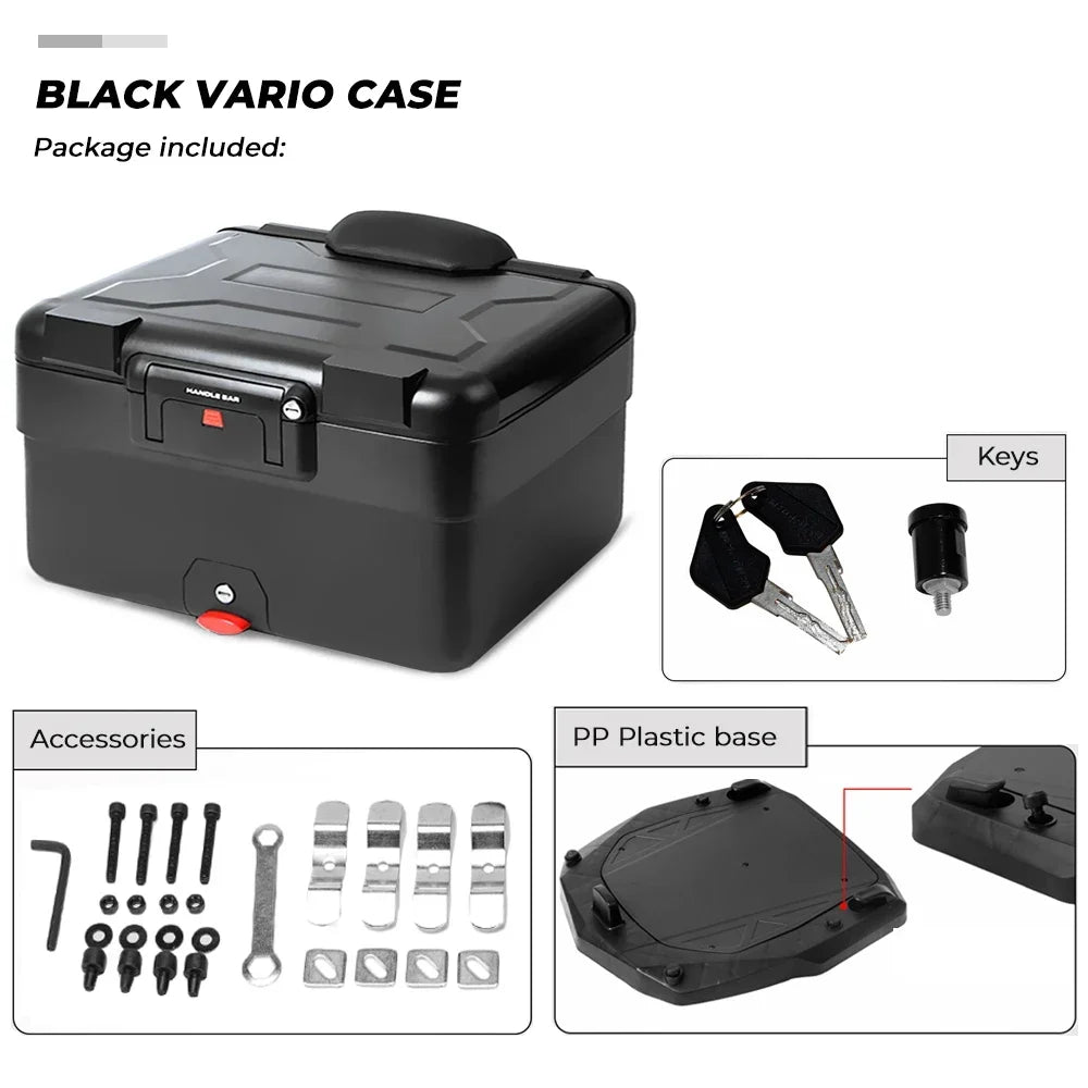 Universal Motorcycle Vario Top Box For BMW R1200GS R1250GS F800GS LC ADV F800GS F850GS F750gs Top Rear Luggage Tool Cases