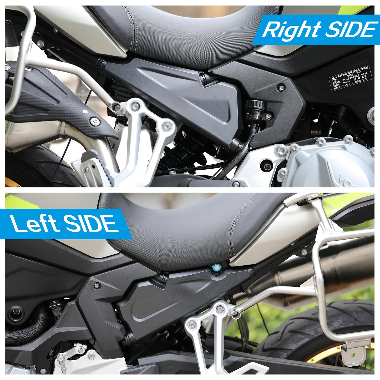 Motorcycle DS900X Frame Infill Side Panel Set Guard Protector Fairing Cowl Cover For Voge DSX 900 DS900X DSX900 2024