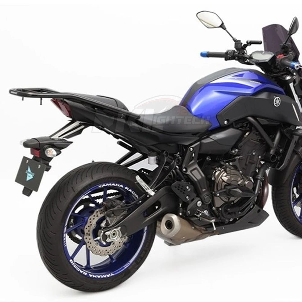 MTKRACING Top Box Bracket For YAMAHA MT-07 2021-2024 FZ-07 Motorcycle New Luggage Rack Rear Rack Carrier Kit