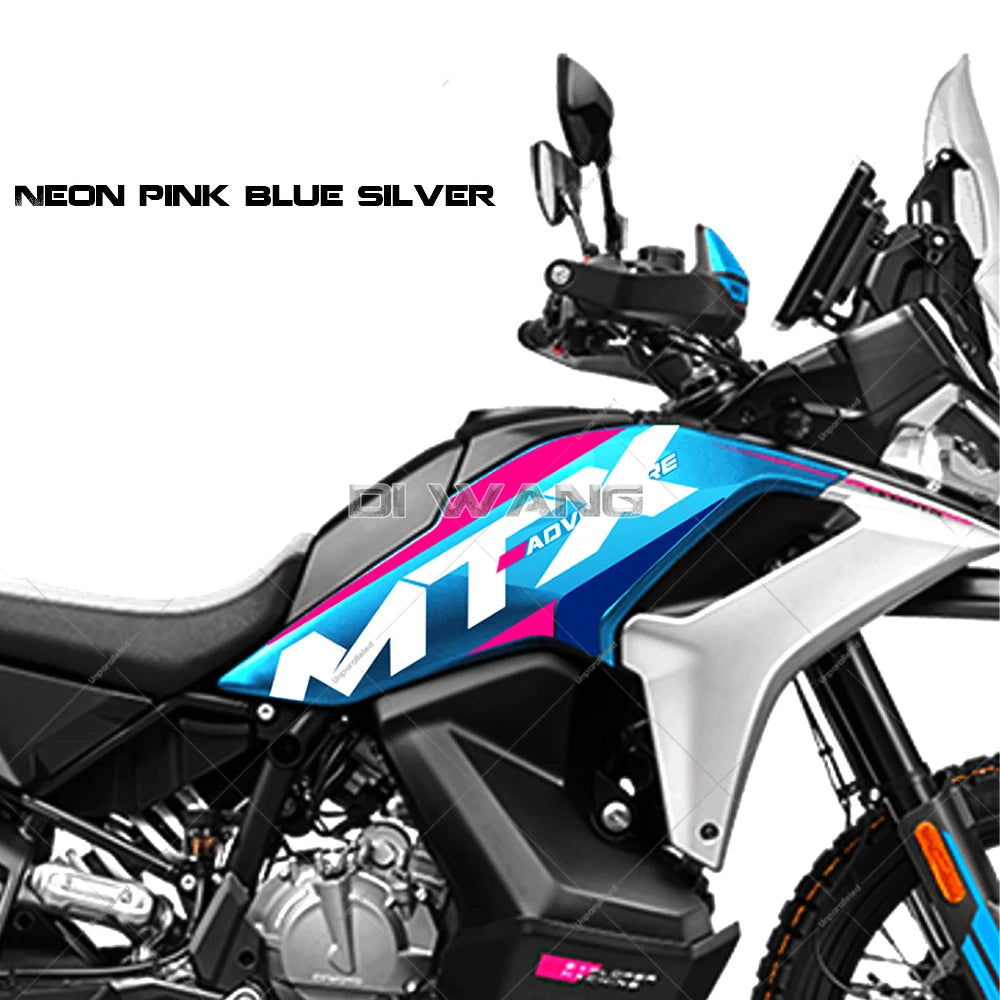 Motorcycle Modified Fuel Tank Lace Body Painting Decals Protective Film Stickers For CFMOTO 800MT X 800MTX MT-X800 MTX800