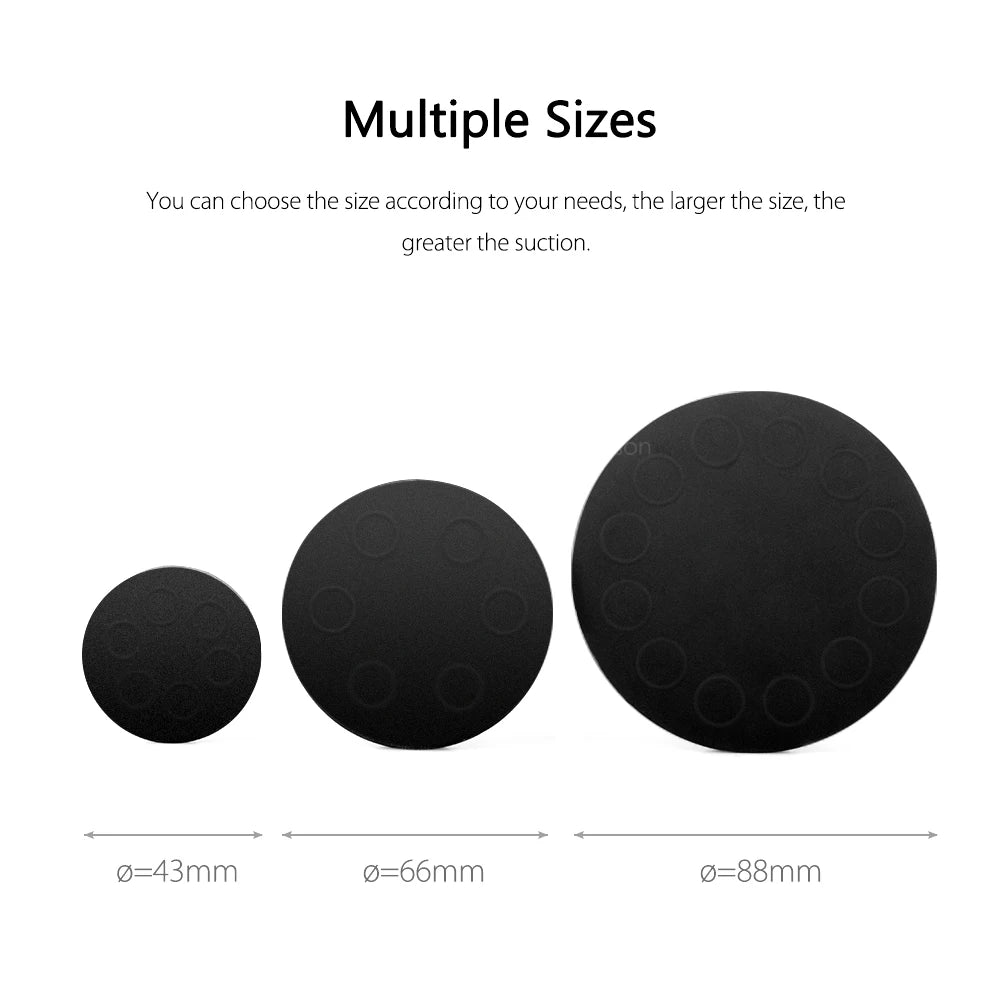 Vamson for GoPro Hero 12 11 10 9 Neodymium Magnets for GoPro Insta360 DJI Camera Magnetic Mount with 1/4 Thread Stud Accessories