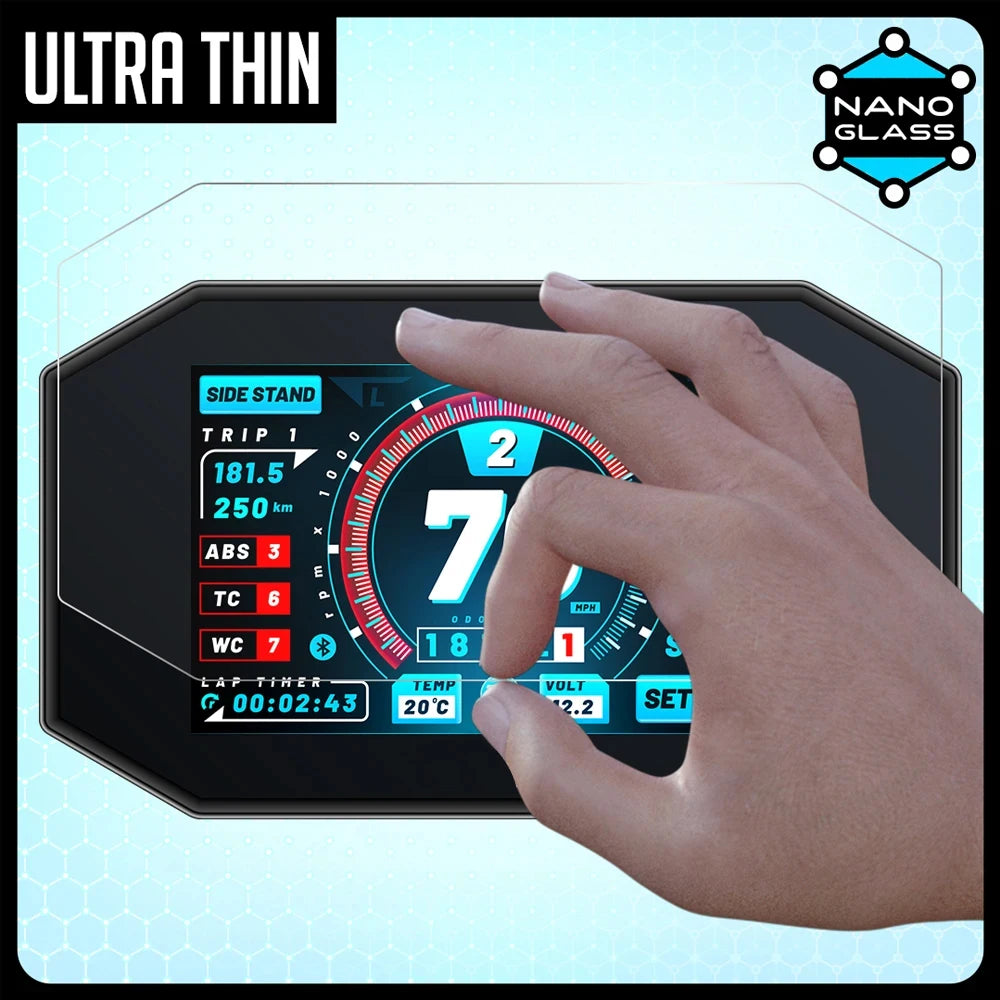 2023 2024 R1300GS Motorcycle Dashboard HD Cluster Screen Scratch Protection Nano Glass Film For BMW R 1300 GS