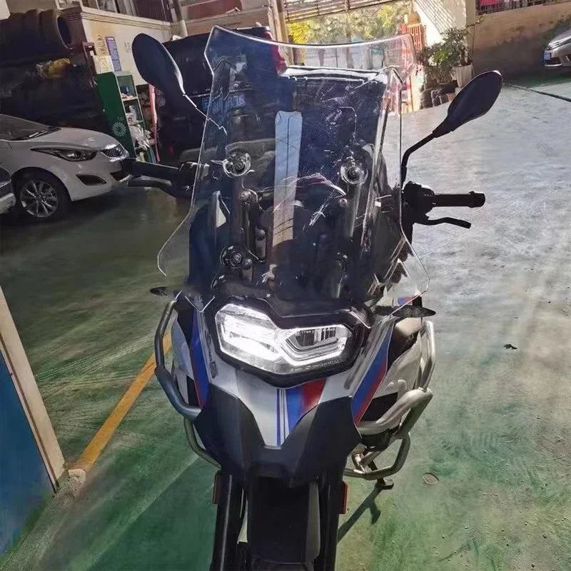 Motorcycle Windshield Windscreens Wind Deflectors Front Glass For BMW F750GS F850GS F 750 850 GS ADV 2018 -2022 2023 2024