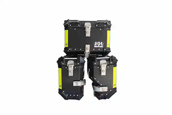 For BMW G310GS Motorcycle Aluminum Alloy Three Box 45L Tail Box 37L Side Box Quick Release Sealed Waterproof