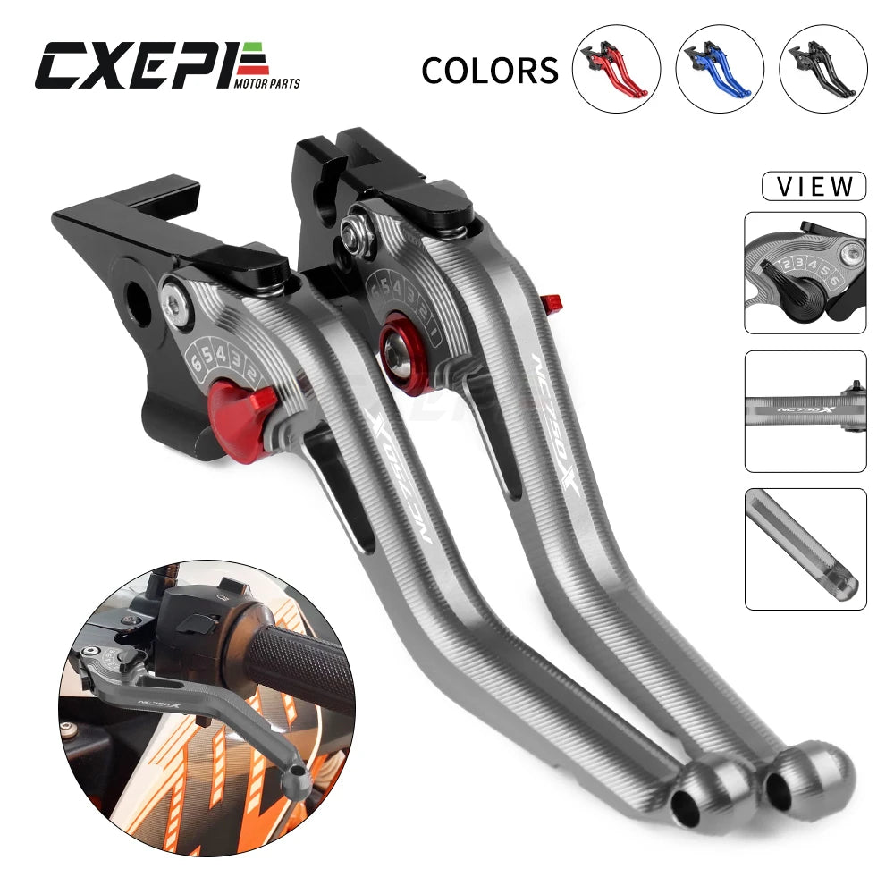 New Hot Sale For HONDA NC 750 X NC750X NC 750X 2021 2022 Motorcycle Accessories CNC Aluminum Short Brake Clutch Levers