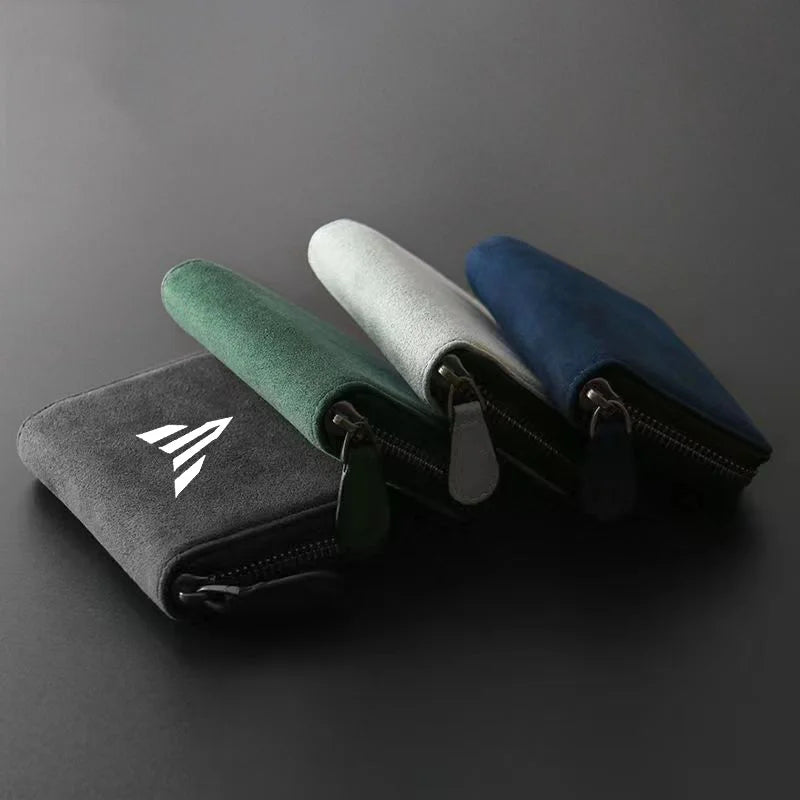 Motorcycle Suede Leather Portable storage box driver's license ID storage bag For Yamaha MT01 MT09 MT07 MT10 MT03 MT-01 MT-10