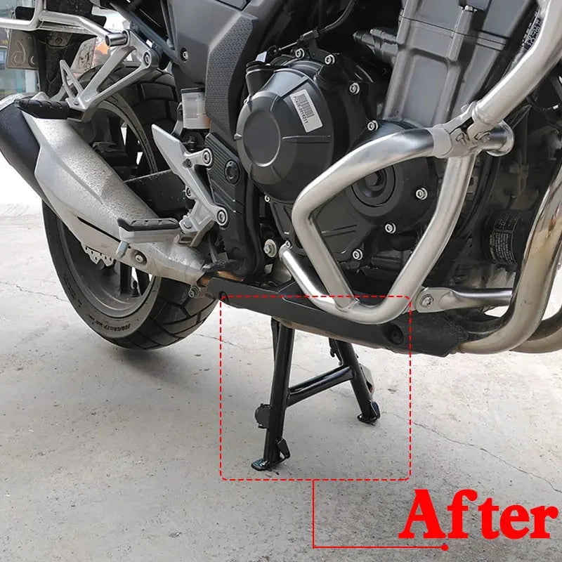 2023 New CB500X CB500F Motorcycle Middle Kickstand Center Parking Stand Firm Holder Support Fit For Honda CB 500X 500F 2013-2022