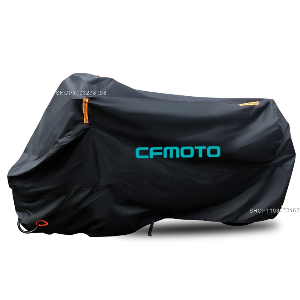 Motorcycle Cover Waterproof Outdoor All Season Dustproof UV Protector Moto Rain Cover for CFMOTO 650GT ADVENTURA 400GT