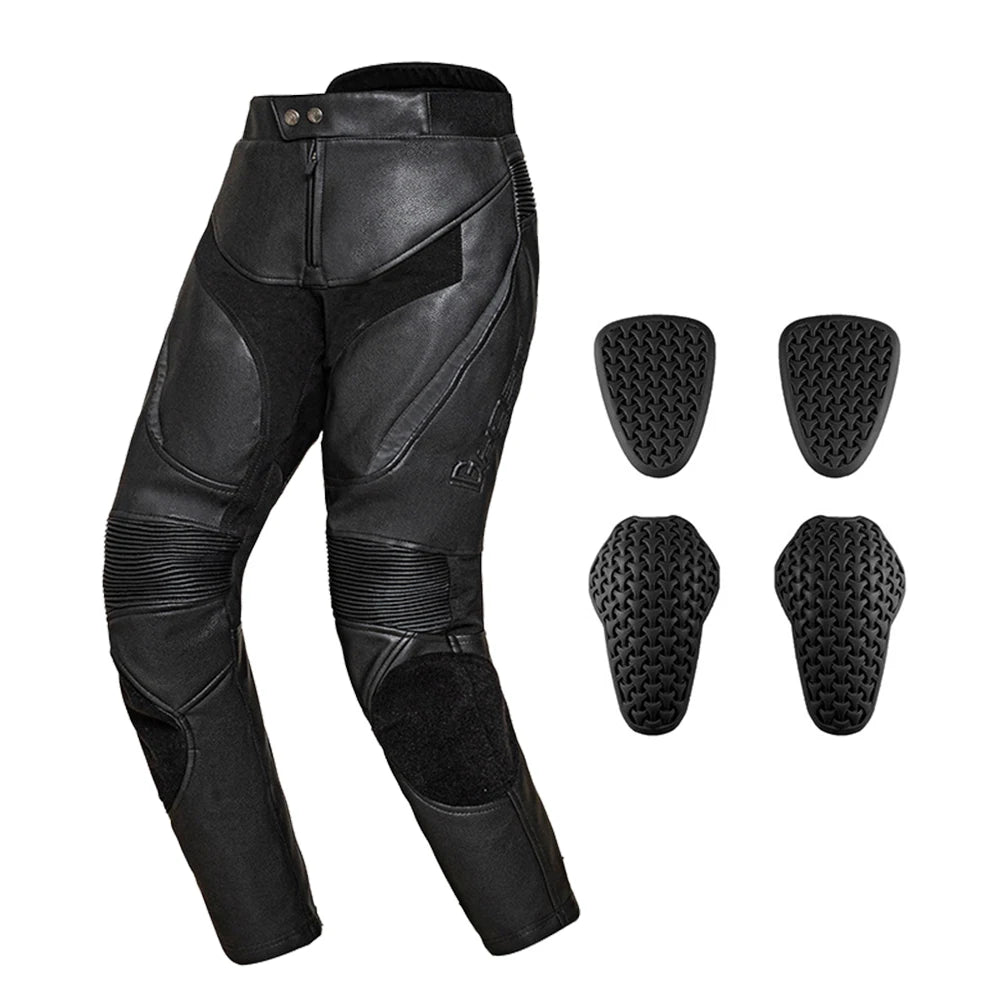 Leather Motorcycle Jacket Men's Chaqueta Moto Waterproof Moto Suit Motorbike Riding Jacket Motocross Jacket Motorcycle Clothing