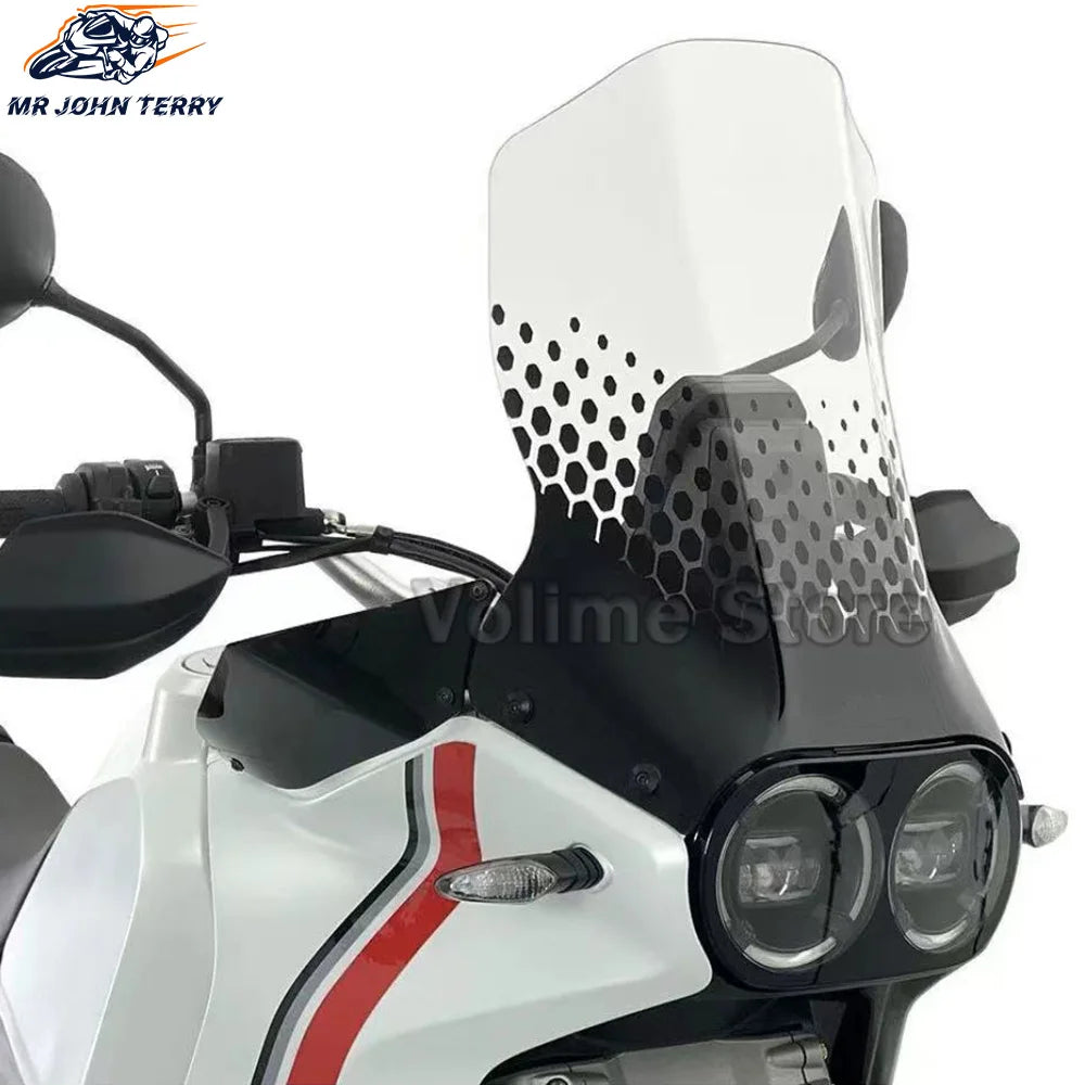 For Ducati Desert X DesertX desertX 2022 2023 Motorcycle Windshield Covers Screen Smoke Lens Motorbikes Deflector