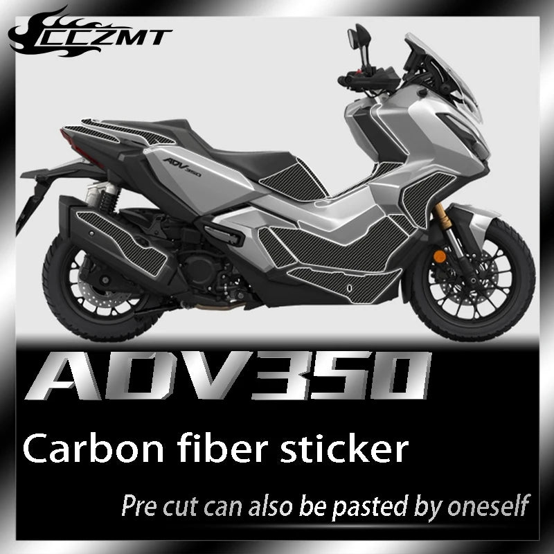 For Honda ADV350 carbon fiber body protective film full body sticker film decorative modification anti scratch