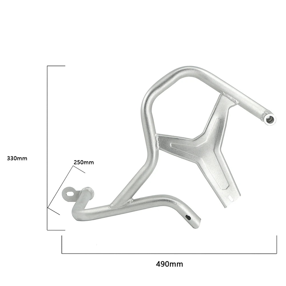 Stainless Steel Tank Guard Crash Bar Extensions Bumper Protector For BMW R1200GS Adventure R1200GSA R 1200 GS LC ADV 2014-2021