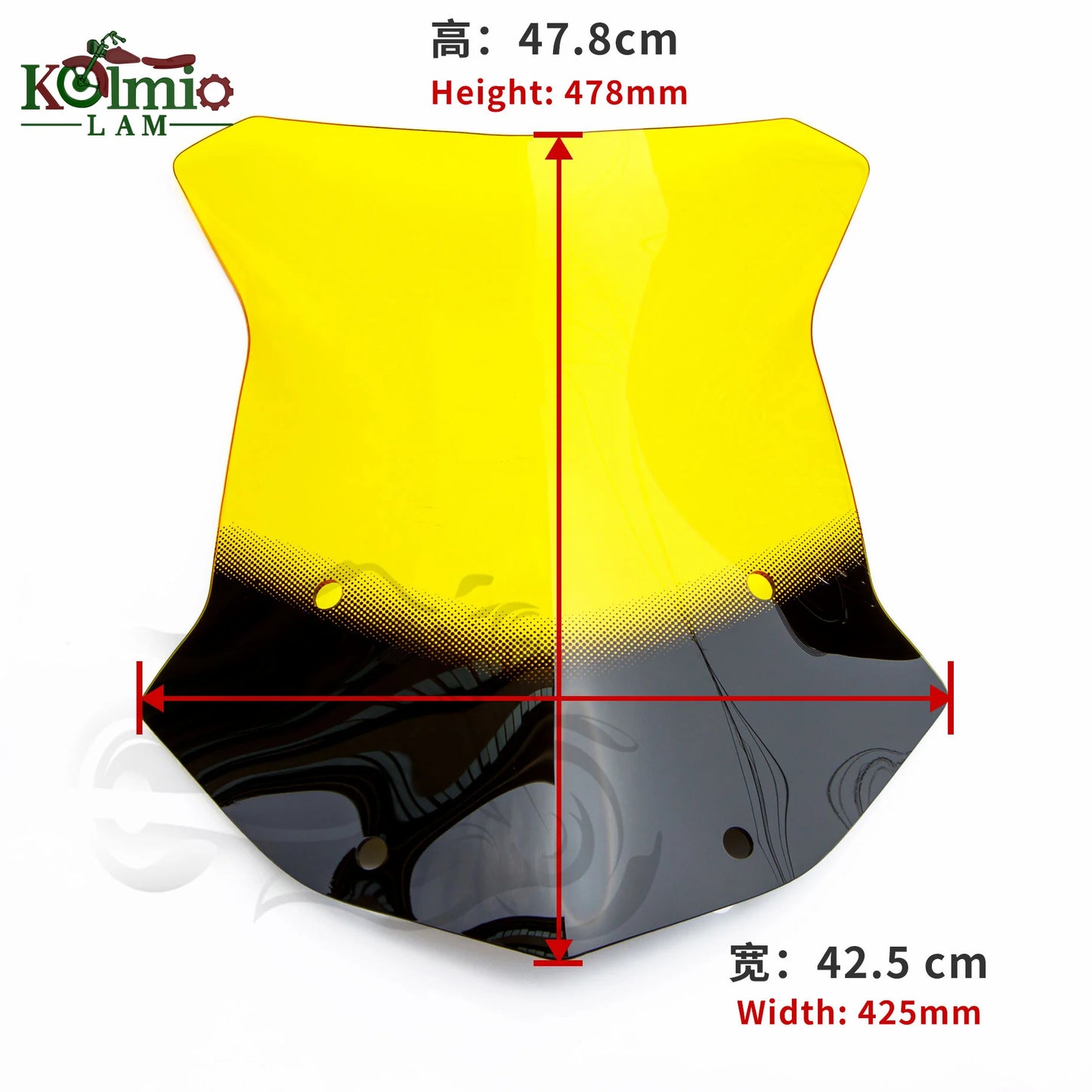 Fit For 2013 - 2022 R1200GS R1250GS Adventure Motorcycle 48CM Windscreen Windshield R 1200GS R 1250 GS LC 2018 2019 2020 2021