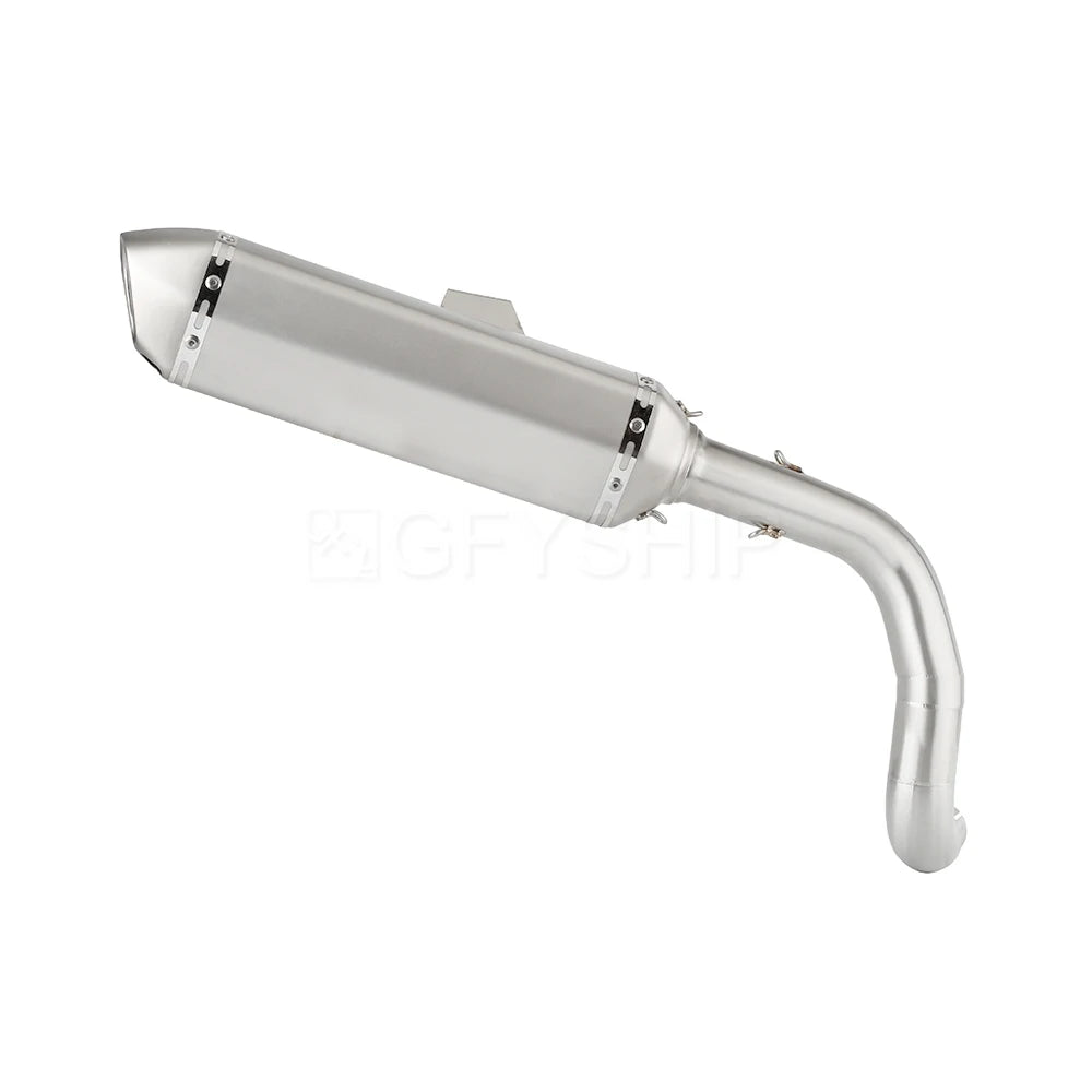For Moto Morini X Cape 2021 2022 2023 649 XCape X-Cape 650 650X Escape Slip-on Motorcycle High Position Exhaust Muffler Pipe