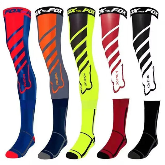 2023 for Racing socks MX Motorcycle Compression Knee Brace enduro Socks Top Motocross Socks MTB ATV Protection Sport motos
