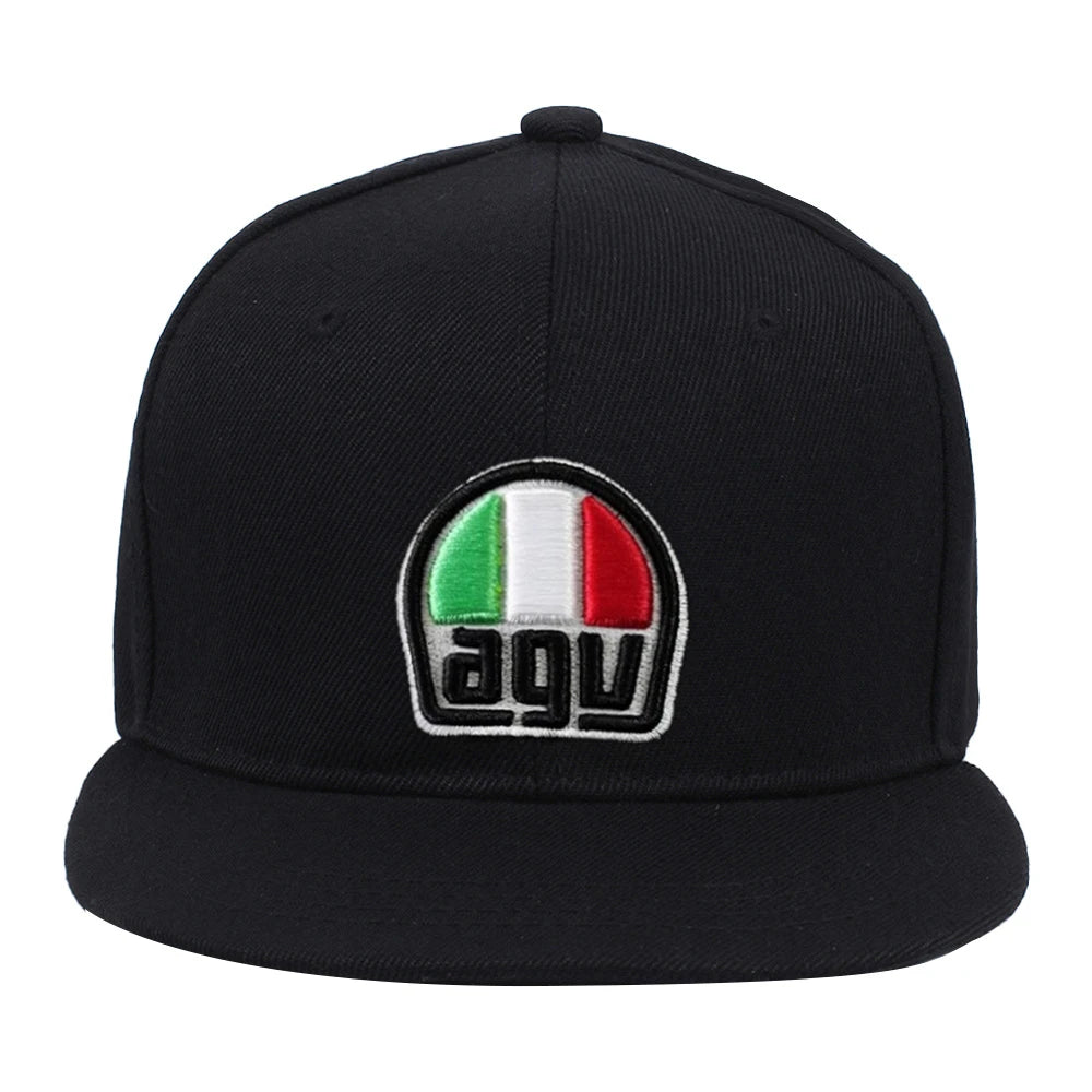 AGV Embroidery Women Men Baseball Caps Female Male Sport Visors Snapback Cap Sun Hat For Women Men
